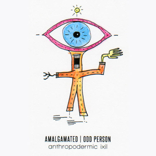 Amalgamated / Odd Person : Anthropodermic Ixii [CASSETTE] (Bicephalic)