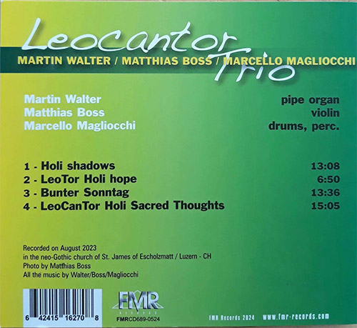 Walter, Martin / Matthias Boss / Marcello Magliocchi : Leocantor Trio (FMR)