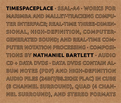 Bartlett, Nathaniel: timespaceplace [CD + DVD]