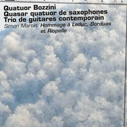 Martin, Simon (w/ Quasar, Bozzini Quartet, Trio de guitares contemporain): Hommage a Leduc, Borduas 