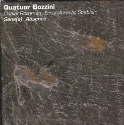 Quatuor Bozzini: Sens(e) Absence (Collection QB)